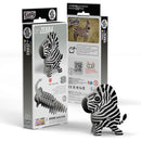 EUGY 3D Cardboard Model Kit Puzzle - Land Animals