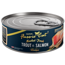 Fussie Cat Market Fresh Trout & Salmon Can 156g
