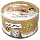 Fussie Cat Premium Can Chicken & Beef in Goats Milk 68g