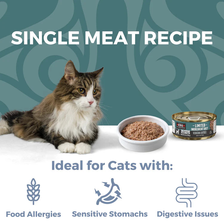 Koha LID 90% Venison Pate for Cats