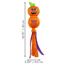 KONG Wubba Ballistic Halloween Jack-o-Lan