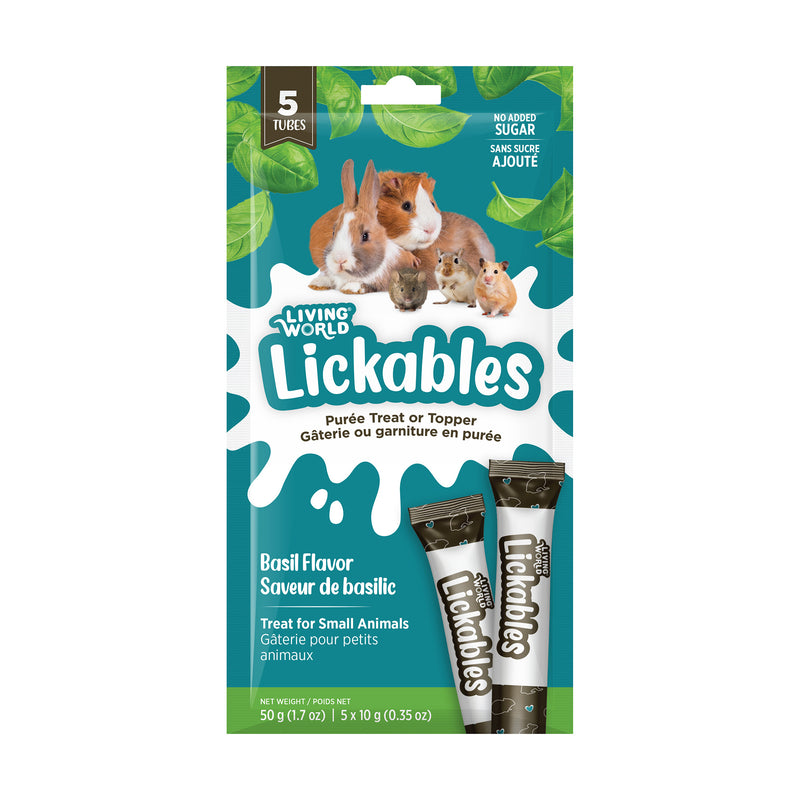 LivingWorld Lickables Small Animal Treat - 5 Flavors