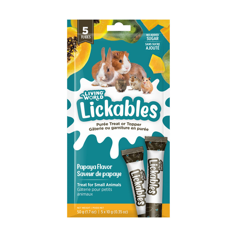 LivingWorld Lickables Small Animal Treat - 5 Flavors
