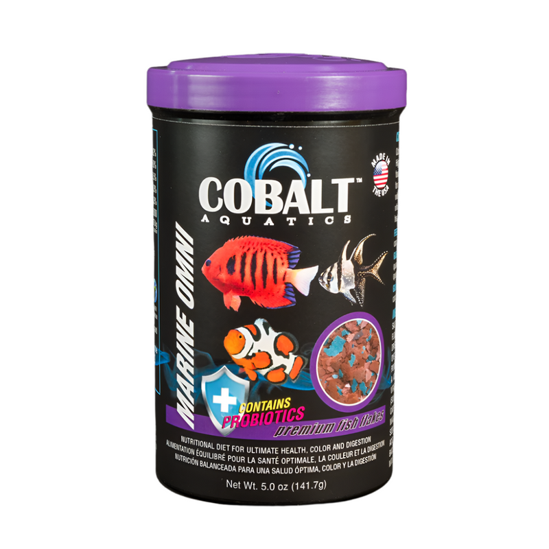 Cobalt Aquatics Marine Omni Premium Fish Flakes