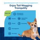 NaturVet Quiet Moments with Hemp Seed Calming Soft Chews 180ct
