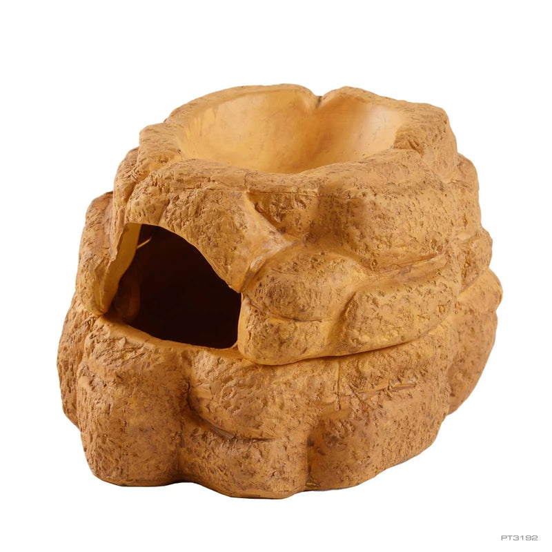 Exo Terra Big Rock Ceramic Cave with Lid - Small