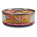 Farmina N&D Pumpkin Chicken, Pumpkin & Pomegranate Recipe Wet Cat Food 70g