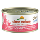 Almo Nature Classic Complete Tuna Recipe with Salmon in Gravy Wet Cat Food 70g