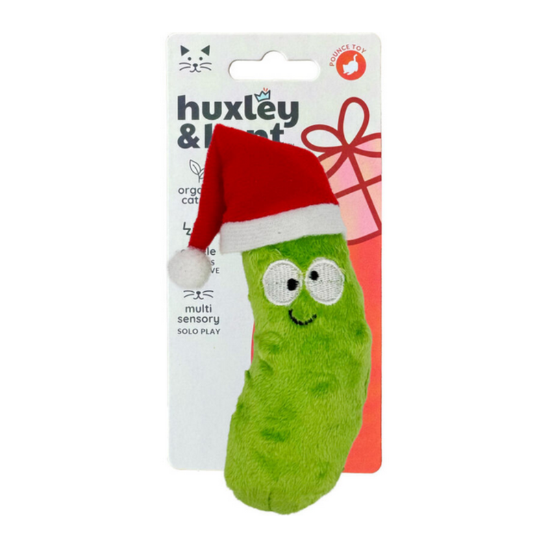 Huxley & Kent Dilly Claus Plush Cat Toy