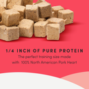 Crumps Mini Trainers Freeze Dried Pork Heart