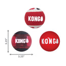 Kong Signature Balls Large 3-Pack Dog Toy
