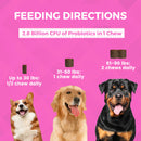 Nootie Progility Pre & Probiotics Soft Chew Supplements for Dogs 450g