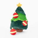 ZippyPaws Holiday Burrow Christmas Tree Plush Dog Toy