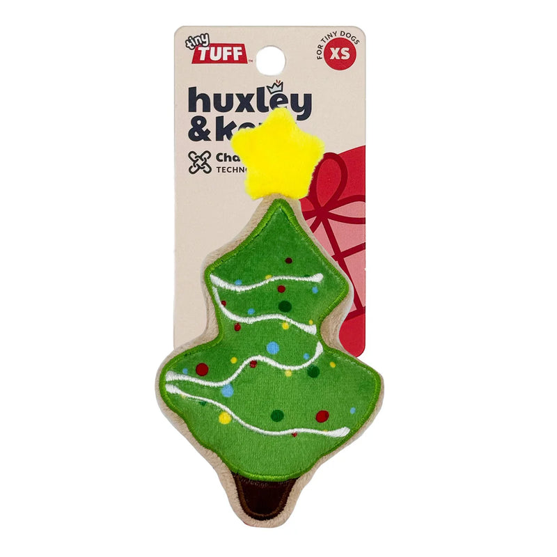 Huxley & Kent Tiny Tuff Holiday Plush Dog Toys