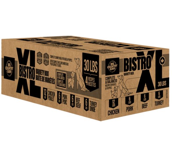 Big Country Raw XL Bistro 30lb