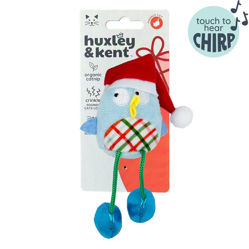 Huxley & Kent Holiday Chirpy Cat Toys