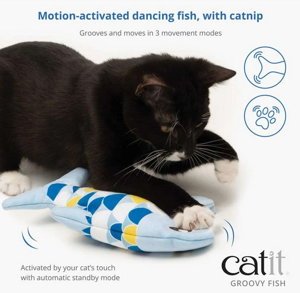 Catit Cat Toy Groovy Fish