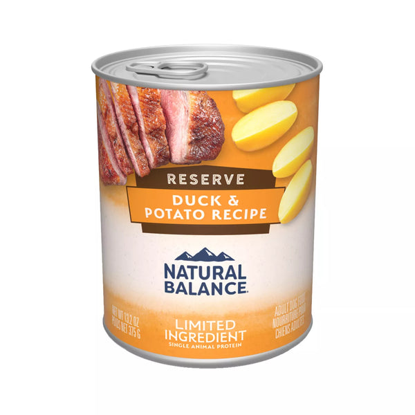 Natural Balance Limited Ingredient Duck & Potato Recipe Wet Dog Food 375g