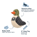 Tall Tails Duckling with Squeaker Plush Dog Toy