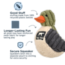 Tall Tails Duckling with Squeaker Plush Dog Toy