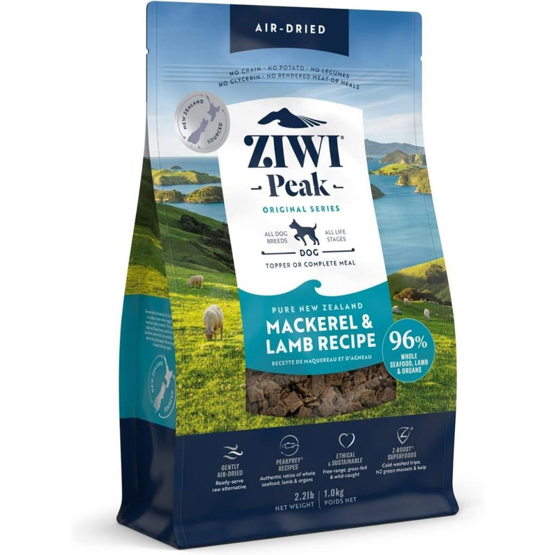 ZiwiPeak Air-Dried Mackerel & Lamb Dog Food