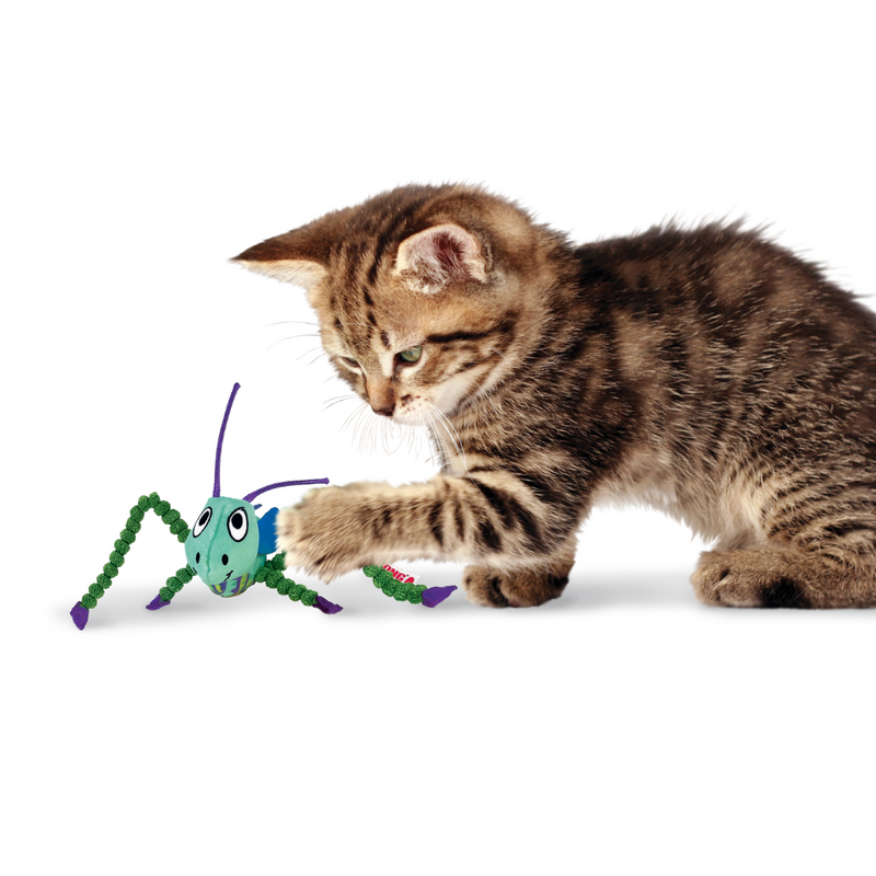 Kong Crackles Grasshopper Cat Toy