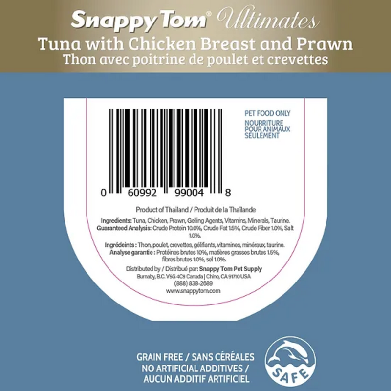 Snappy Tom Ultimates Tuna with Chicken Breast and Prawn 85g