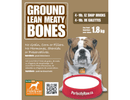 Perfectly Raw Ground Lean Meaty Bones 4x1lb EZ Snap Bricks
