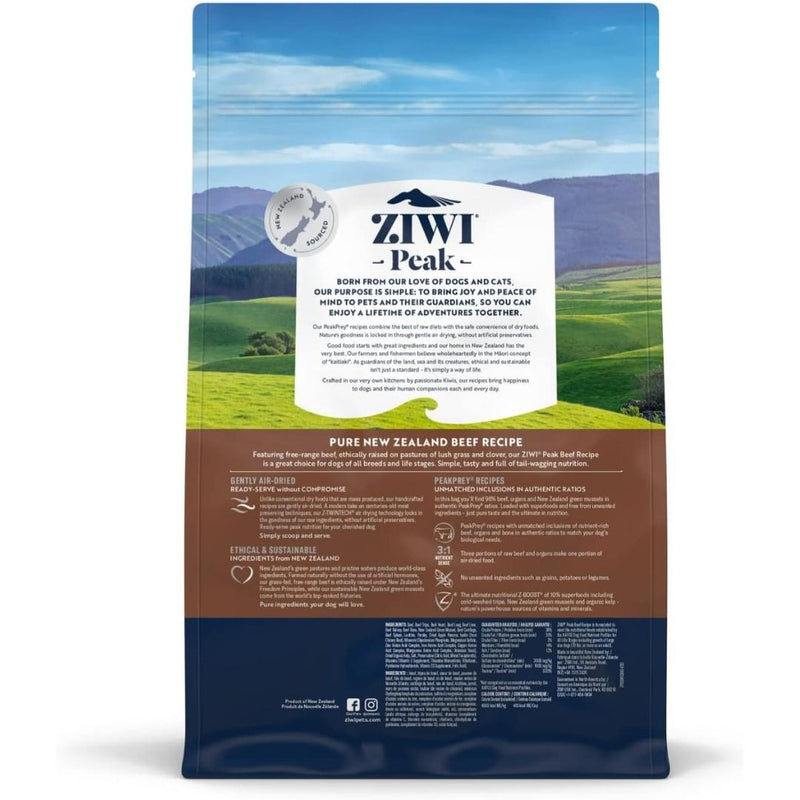 ZiwiPeak Air-Dried Beef Dog Food 1kg