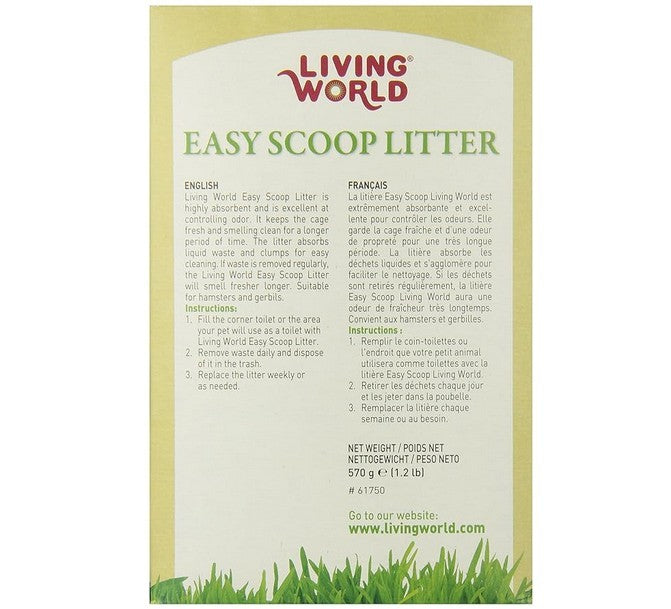 Living World Easy Scoop Litter 1.2lbs