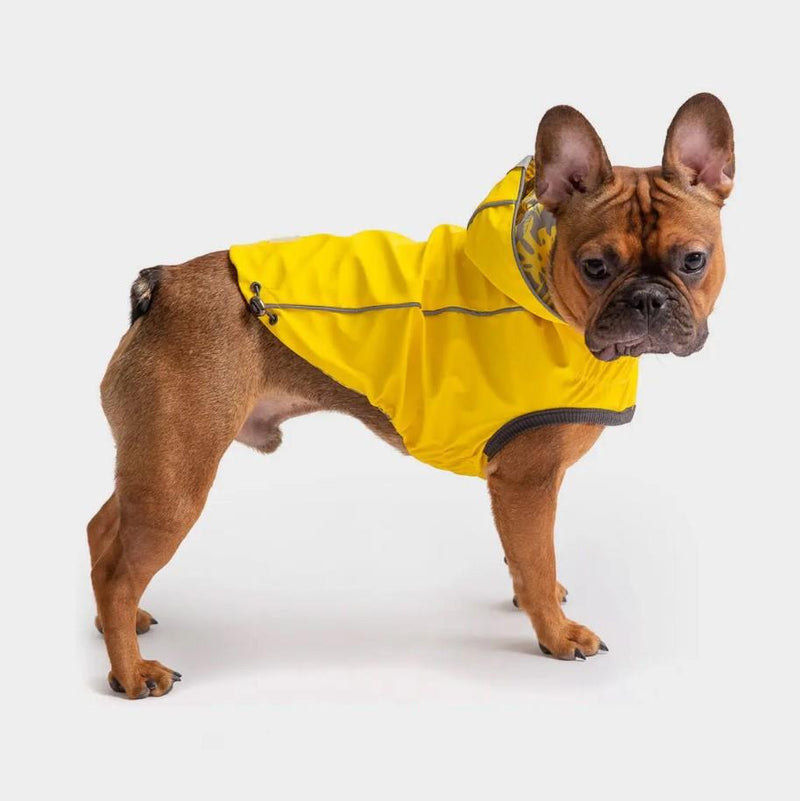 GF Pet Reversible Raincoat - Yellow Leaves