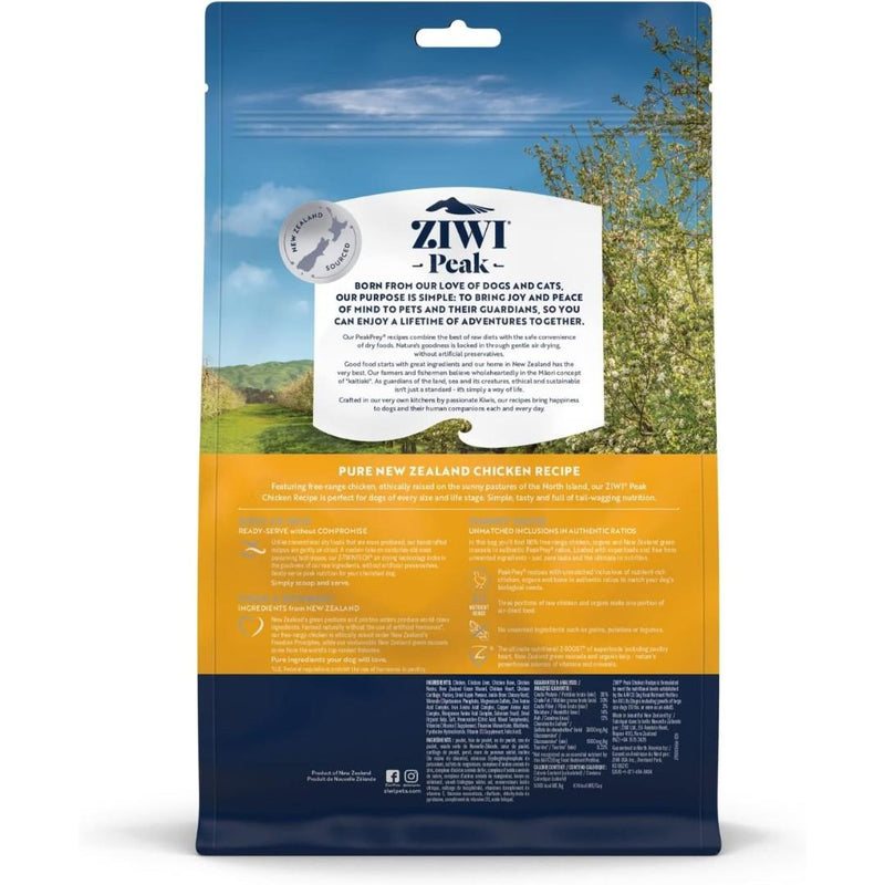 ZiwiPeak Air-Dried Free-Range Chicken Dog Food