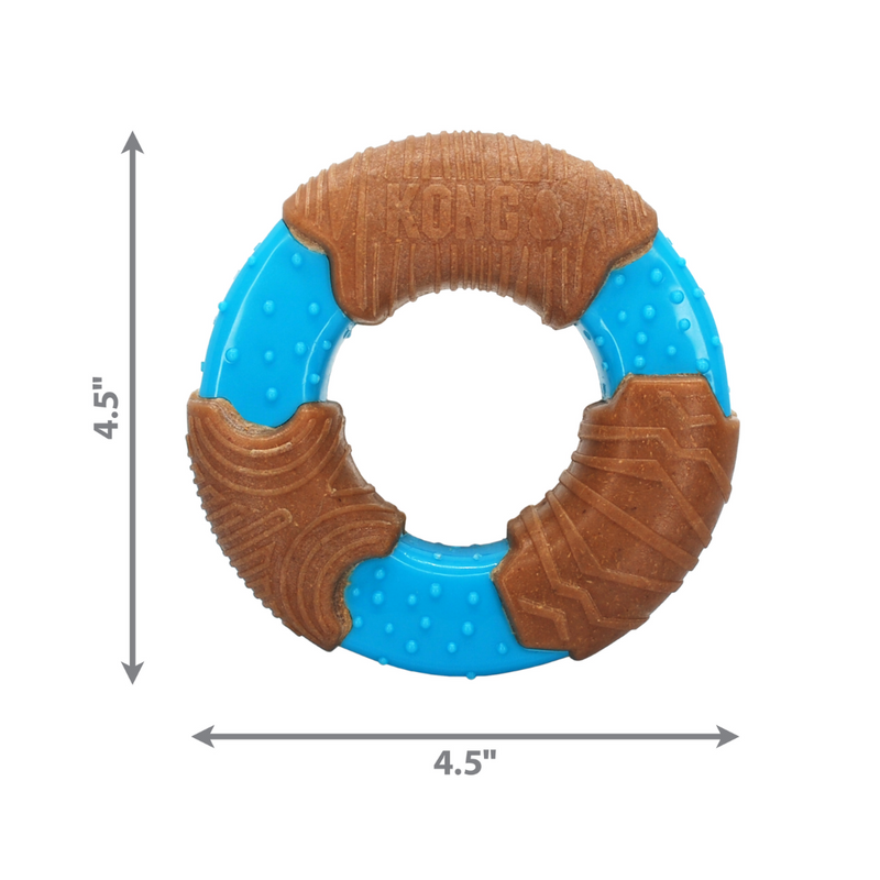 Kong CoreStrength Bamboo Ring Dog Toy