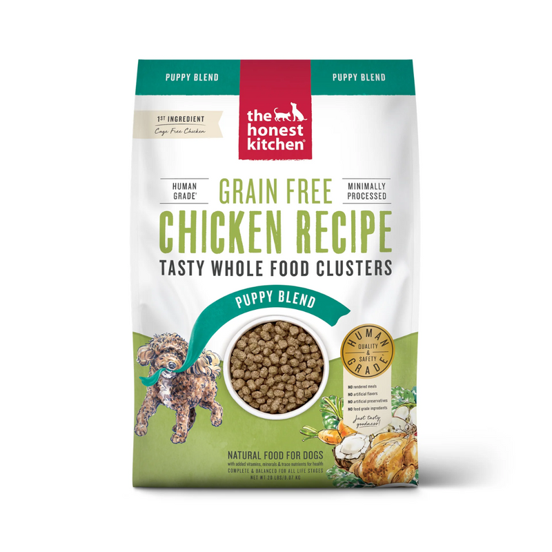 Honest Kitchen Grain Free Chicken Clusters for Puppies