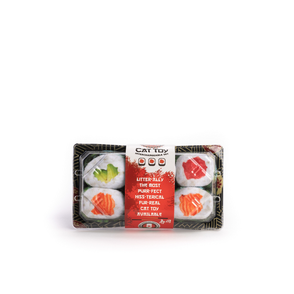 Fabcat Sushi Roll Toy Set