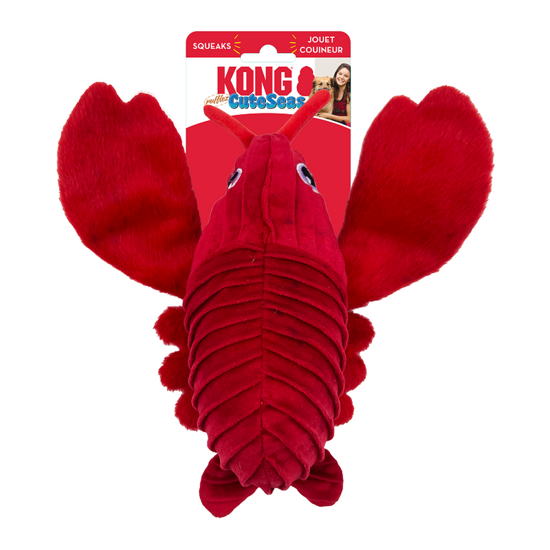 Kong CuteSeas Rufflez Plush Dog Toys