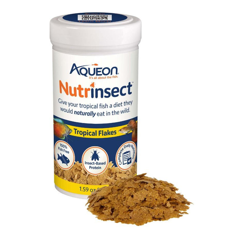 Aqueon Nutrinsect Tropical Flakes 45g