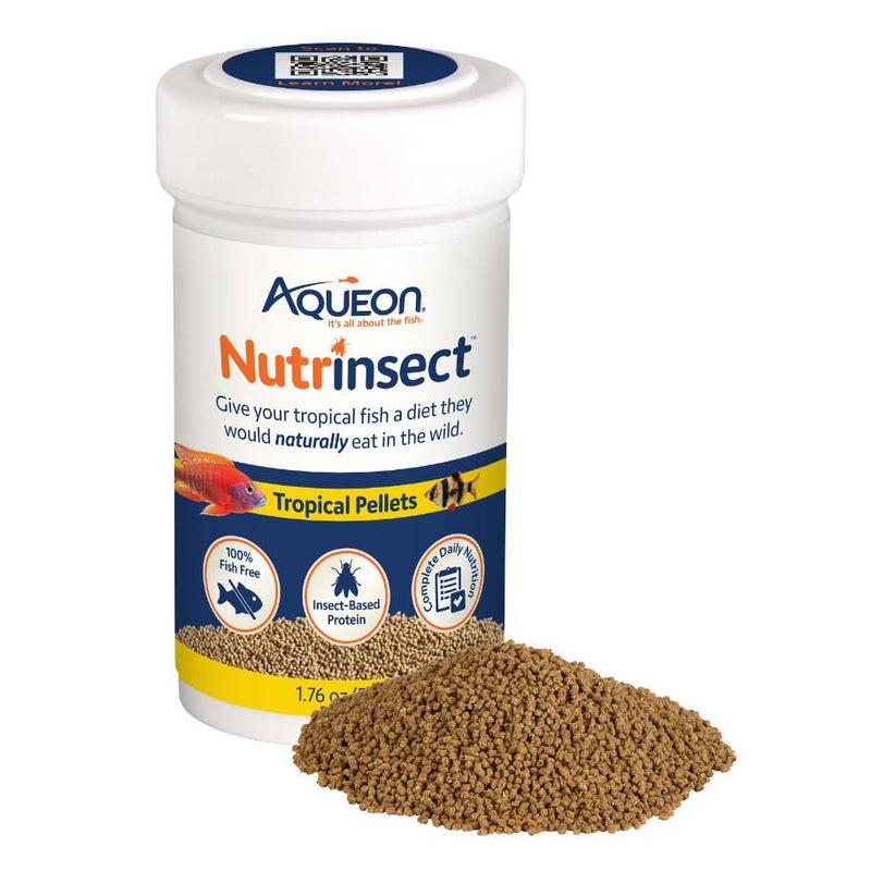 Aqueon Nutrinsect Tropical Pellets 50g