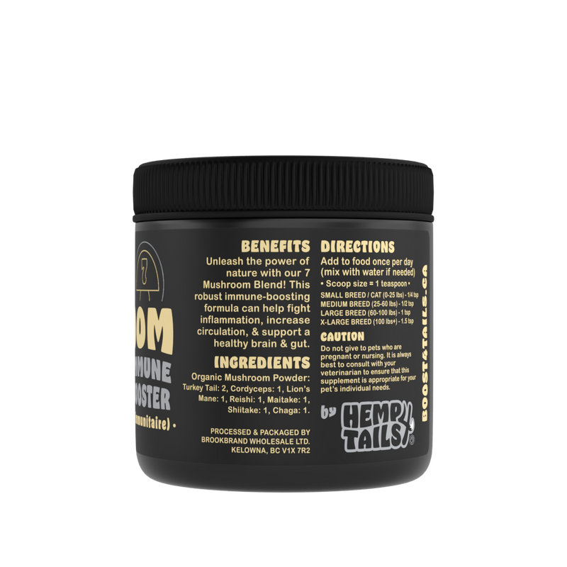 Boost4Tails Immune Booster 7 Mushroom Blend 150g