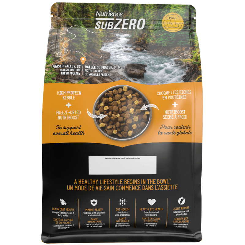 Nutrience SubZero Fraser Valley High Protein Dog Food