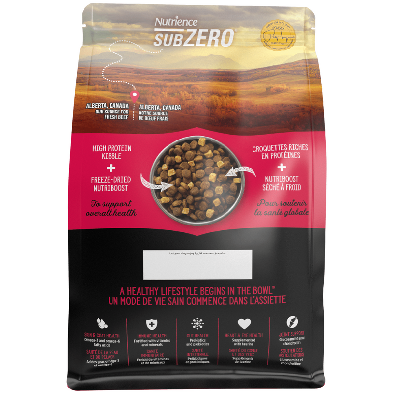 Nutrience SubZero Prairie Red High Protein Dog Food