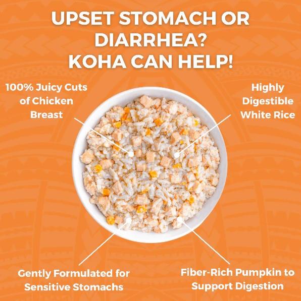 Koha Limited Ingredient Bland Diet for Dogs - Chicken & White Rice 354g