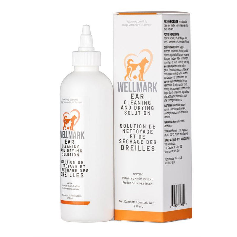 Wellmark Ear Cleaning & Drying Solution 237ml