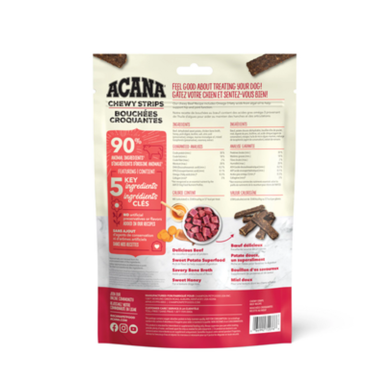 Acana Chewy Strips - Beef Recipe