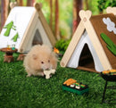 Mini & Moe Camping Tent Hide for Small Pets