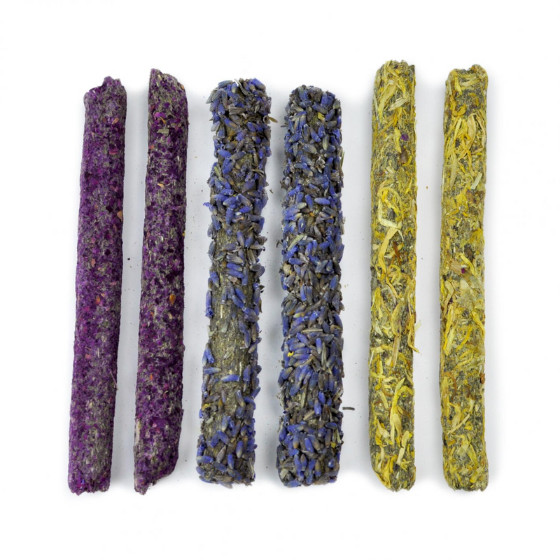 Prevue Pet Products Natural Flower Chew Sticks