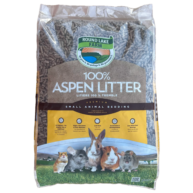 Round Lake Farm 100% Aspen Litter