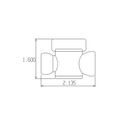 Loc-Line Ball Valve 1/2"