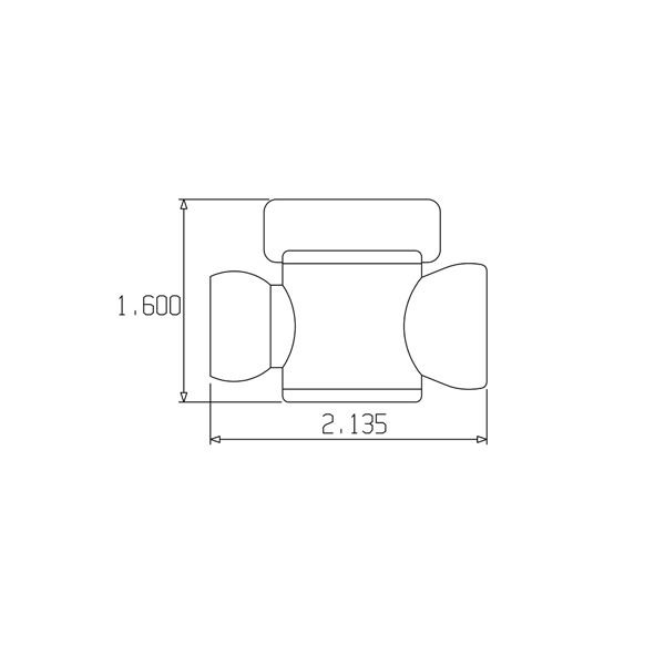 Loc-Line Ball Valve 1/2"