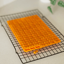 Messy Mutts Silicone Treat Maker - Blue & Orange Small - 2pk